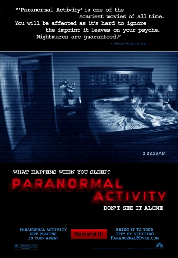 ดูหนัง Paranormal Activity (2007) เรียลลิตี้ ขนหัวลุก เต็มเรื่อง